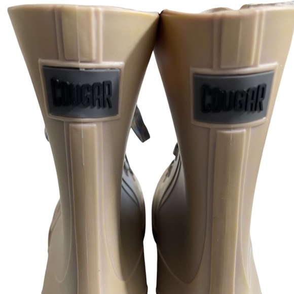 Cougar 9 Madrid Tan Lace Up‎ Waterproof Boots Mid Weight Combat Boots (see desc) - Picture 8 of 9